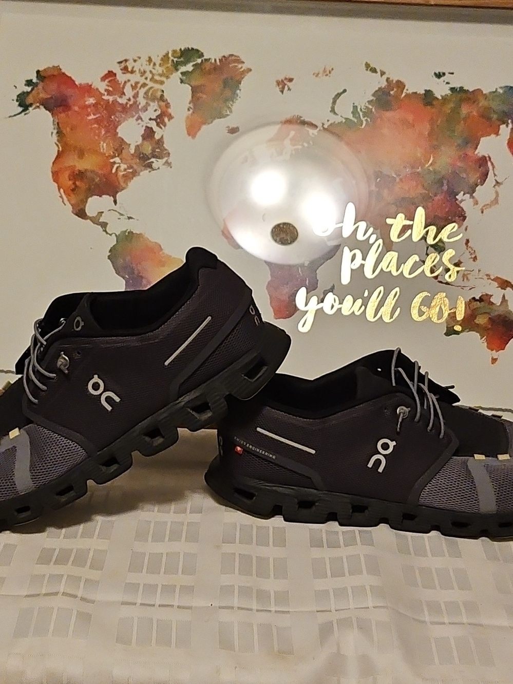 On Running Men’s Athletic Shoes - Black & Gray